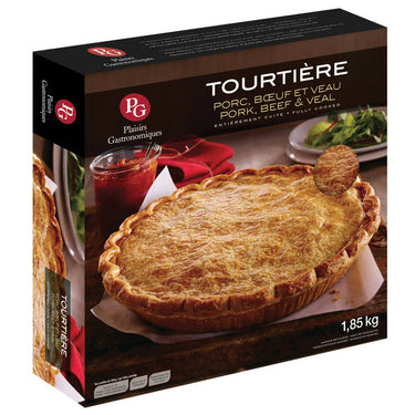 PG Tourtiere Pork, Beef, & Veal - 1 x 1.85 Kilos